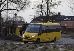 Björks Buss BMT835, Enköping Jvst, 2014-03-17