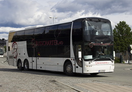 Busscharter DL61786, Trondheim Sentralstasjon, 