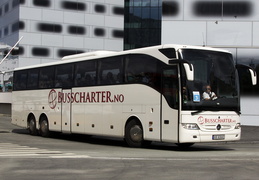 Busscharter XD83643, Pirterminalen, Trondheim, 