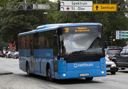 Nettbuss Midt-Norge #215, Elgseter gate, Trondh