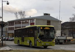 Nettbuss Midt-Norge #343, Hommelvik, 2014-01-30
