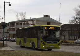 Nettbuss Midt-Norge #346, Hommelvik, 2014-01-30