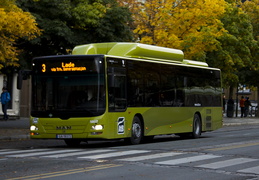 Tide Buss #3807, Munkegata Trondheim
