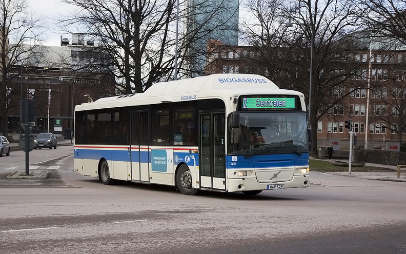 Västerås Lokaltrafik #305, Västerås C, 2014-03-.jpg