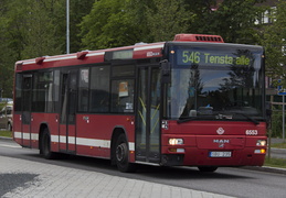 Nobina 6553 Jakobsbergs station 120801