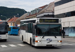 Nettbuss Trondheim #817, Dronningens gate, Tron