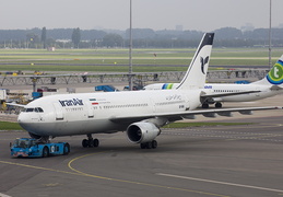 Iran Air, Airbus A300B4-605R, EP-IBA, AMS, 2013