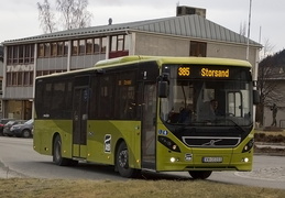 Nettbuss Midt-Norge #351, Hommelvik, 2014-01-30