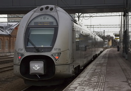 SJ X40 37 Västerås C, 2014-03-17